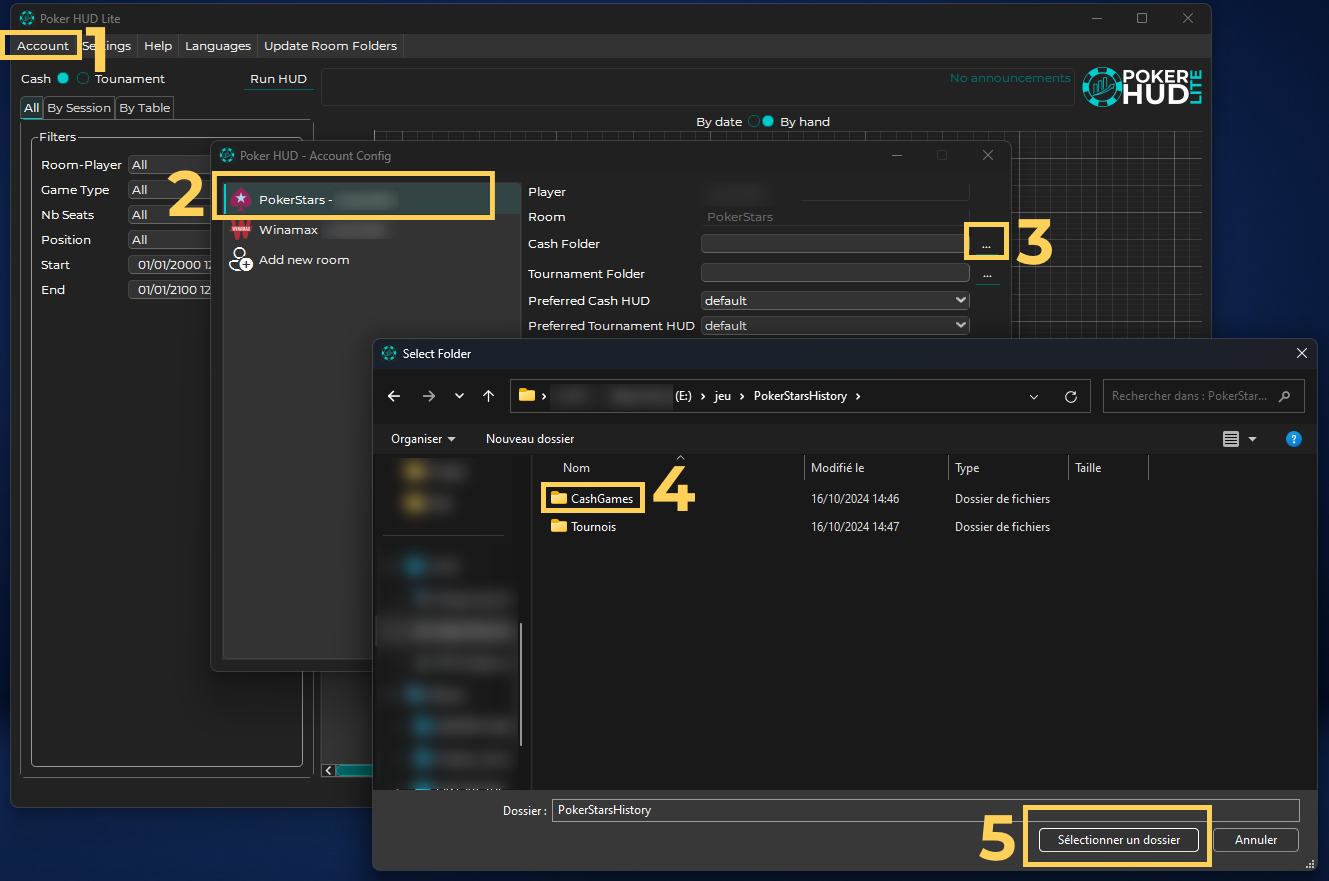 Configuración de PokerStars